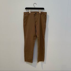 Lululemon Commission Pants Tan Size 34